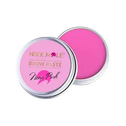 Neon Pink Brow Paste Nikk Mole