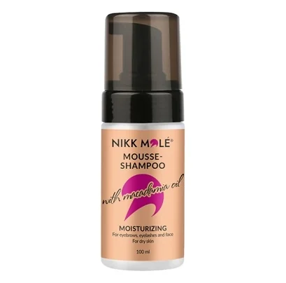 Șampon-mousse cu ulei de macadamia Nikk Mole