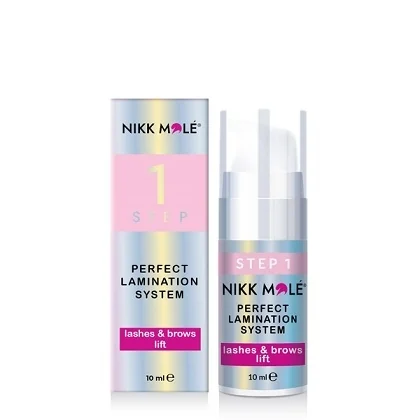 Nikk Mole Perfect Lamination STEP 1 Lashes & Brows Lift